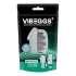 VIBEGGS Ribs Delight - Vibrator-Ei Masturbator (weiß)