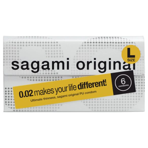 Sagami Original 0.02 L - Kondom - 58mm (6 Stk)