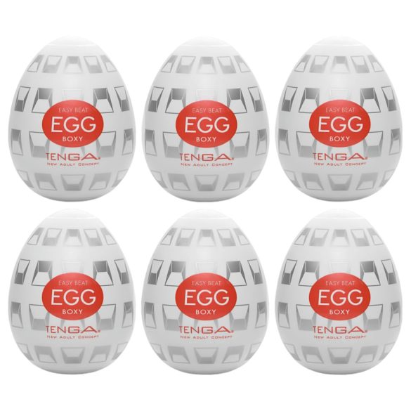 TENGA Ei Boxy - Masturbator-Set (6 Stück)