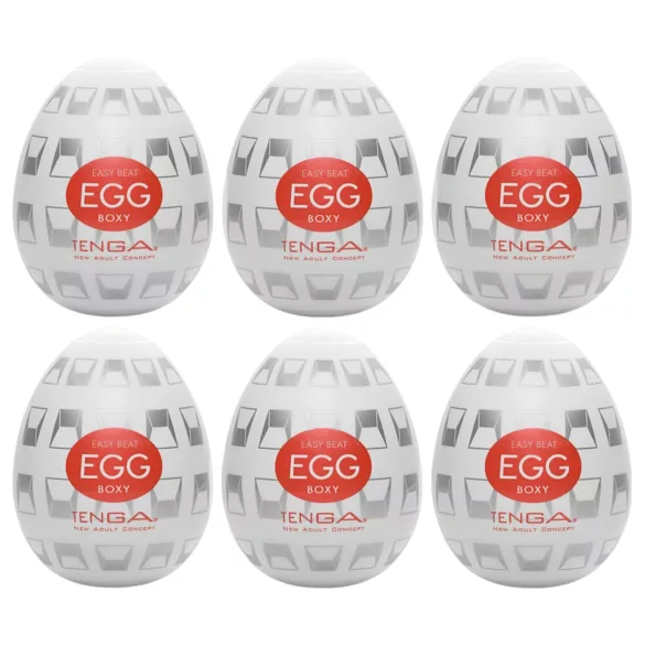 TENGA Egg Boxy - Ei-Masturbator (6 Stk.)