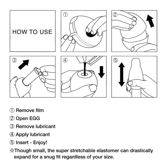 TENGA Egg Silky II - Ei-Masturbator (1 Stk.)