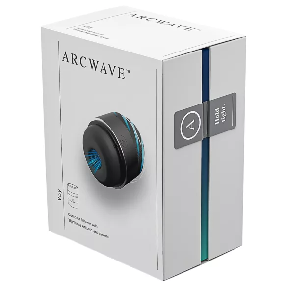 Arcwave Voy - Druck-Dreh Masturbator für Männer (schwarz)