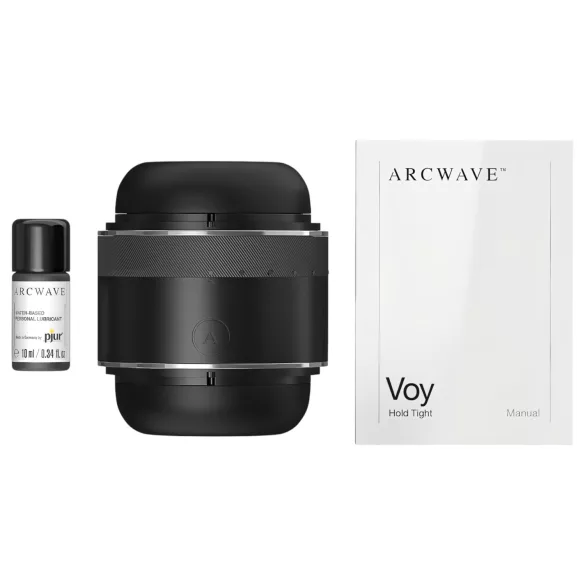 Arcwave Voy - Druck-Dreh Masturbator für Männer (schwarz)