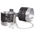 Fifty Shades of Grey - Satin Handschellen (Silber)
