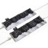 Fifty Shades of Grey - Satin Handschellen (Silber)