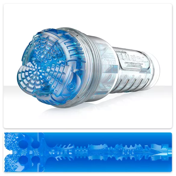 Fleshlight Turbo Core - Saugnapf-Masturbator (blau)