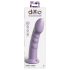 Dillio Super Eight - lila Silikondildo mit Saugnapf (21cm)