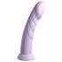 Dillio Super Eight - lila Silikondildo mit Saugnapf (21cm)