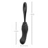 Black Velvet Perfect Fit - Strap-On-Dildo (schwarz)