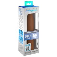   X-TENSION Elite - Größenverstellbarer offener Penismantel (dunkel natur)