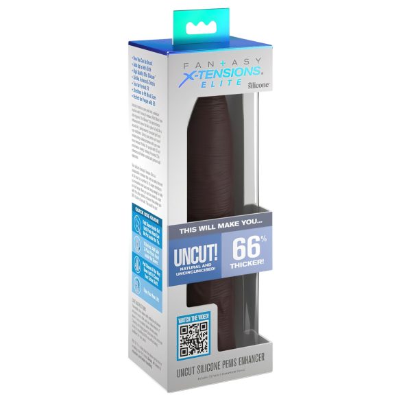 X-TENSION Elite – anpassbarer Penis-Mantel (braun)