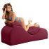 Liberator Esse Lounger - Verstellbares Sex-Sofa, 3-teilig (rot)