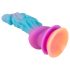 Beasty Cocks - Außerirdischer Silikondildo (Blau-Orange)