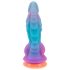 Beasty Cocks - Außerirdischer Silikondildo (Blau-Orange)