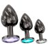 Anos - Metall anal Plug Set