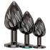 Anos - Metall anal Plug Set