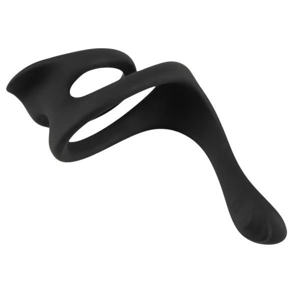 Erecto - Penis- und Hodenring (schwarz)