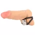 Rebel Cock Strap - verstellbare doppelte Penisschlaufe aus Silikon (87 g)