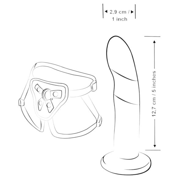 ROMP Piccolo - Pegging-Set (schwarz-blau)