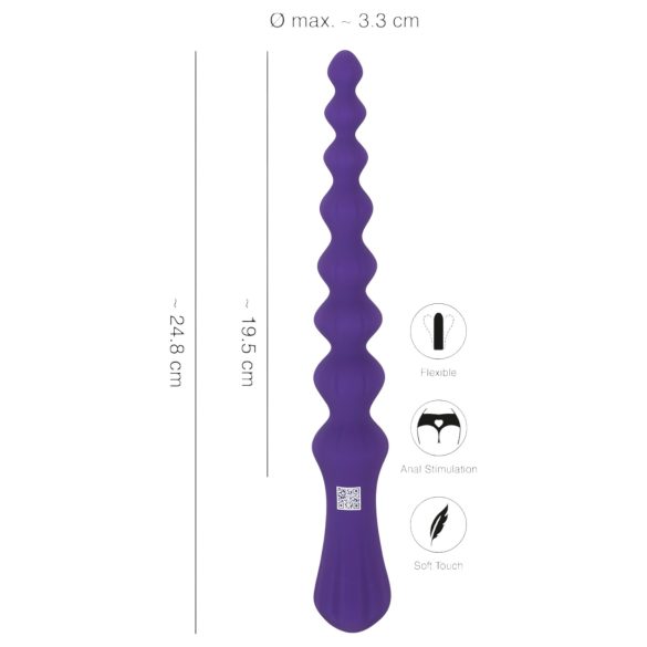 You2Toys - Kugel, flexibler Anal-Dildo (lila)
