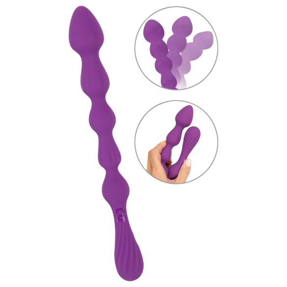 You2Toys - Kugelförmiger, flexibler Anal-Dildo - (lila)