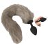 You2Toys - Silikon Analplug mit Schwanz (grau)
