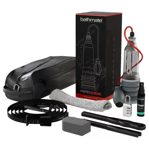 Bathmate HydroXtreme8 - hydraulische Penispumpe (transparent)