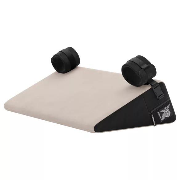 Liberator Bondage - Keil-Positionskissen mit Fessel (weiß)