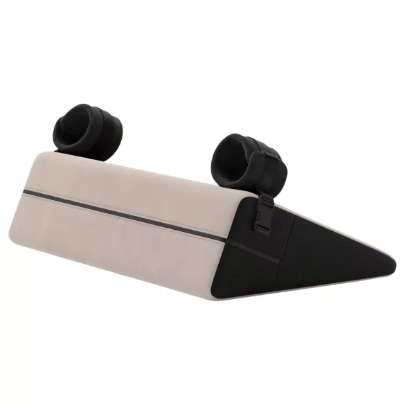 Liberator Bondage - Keil-Positionskissen mit Fessel (weiß)