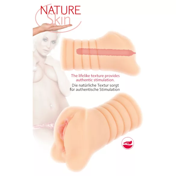 Nature Skin - realistischer Vaginalmasturbator (natur)