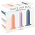 You2Toys - Three in a Row - Dildo-Trainingsset - 3 Stück (farbig)