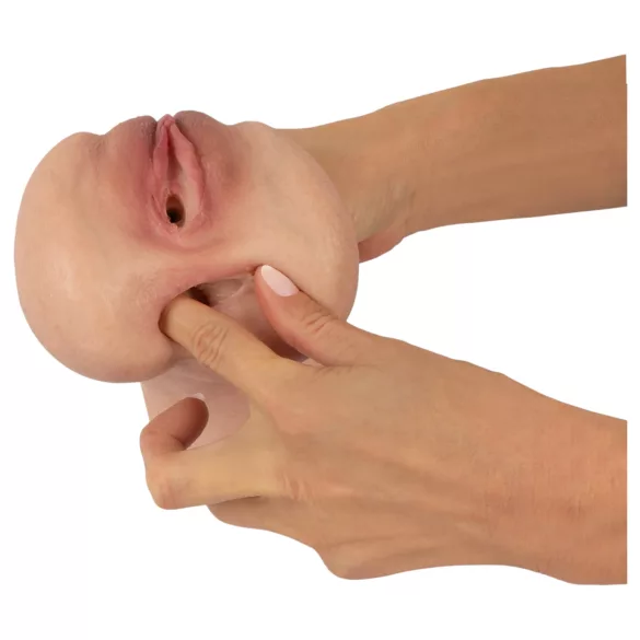 Realistixxx Real Stroker - realistische Vagina- und Anal-Masturbator (hautfarben)