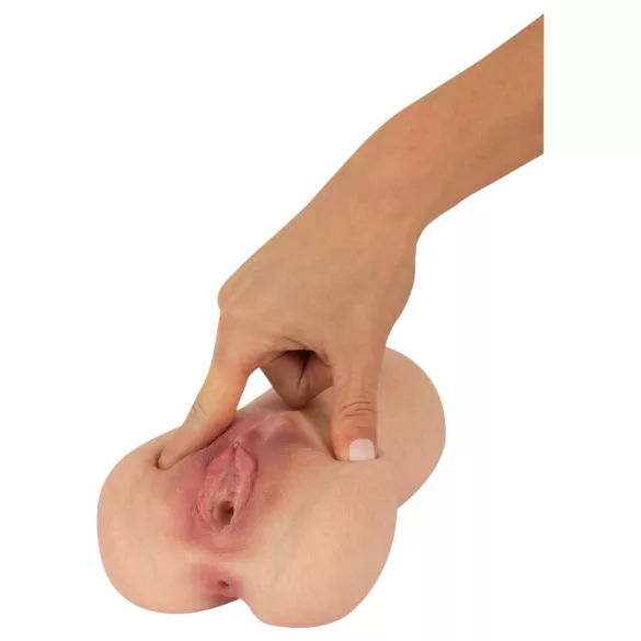 Realistixxx Real Stroker - realistische Vagina- und Anal-Masturbator (hautfarben)