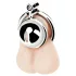 Fetish Collection - Mini-Penis-Käfig mit 3 austauschbaren Hodenklemmen (Silber)