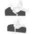Liberator Aria Flip Chaise - verstellbares Sexmöbel (schwarz)