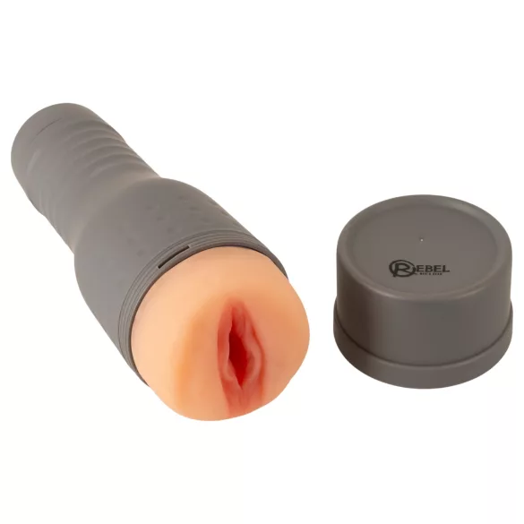 Rebel The V-Stroker Lucia - naturgetreuer Masturbator mit Vagina (hautfarben)