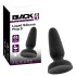 Black Velvets - Silikon Analplug mit Saugnapf (schwarz) - S