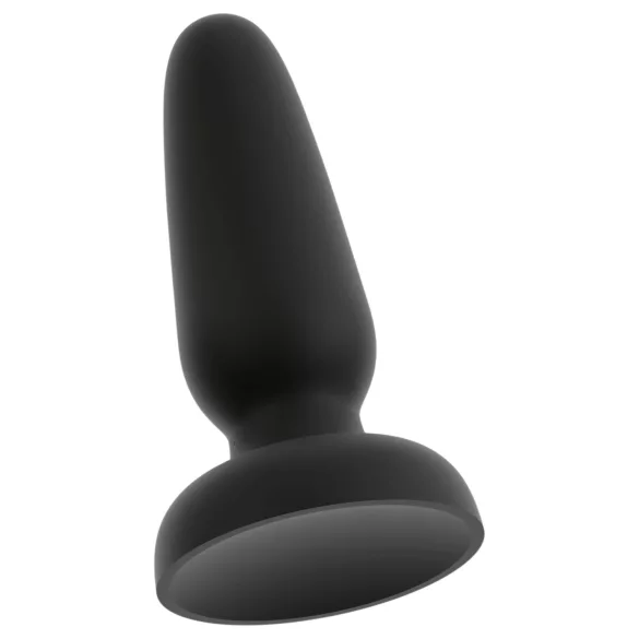 Black Velvets - Silikon Analplug mit Saugnapf (schwarz) - S