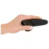 Black Velvets - Silikon Analplug mit Saugnapf (schwarz) - S