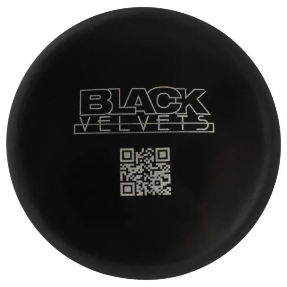 Black Velvets - Silikon Analplug mit Saugnapf (schwarz) - M