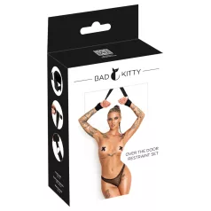 Bad Kitty - Handfesseln für die Tür (schwarz)