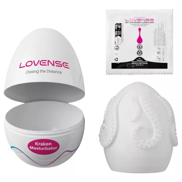LOVENSE Kraken - Masturbationsei - 1 Stk (weiß)