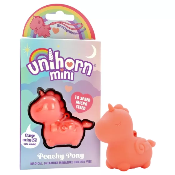 Unihorn - Mini-Klitoris-Vibrator (Pfirsich)