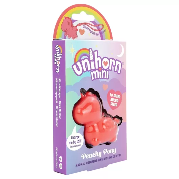 Unihorn - Mini-Klitoris-Vibrator (Pfirsich)
