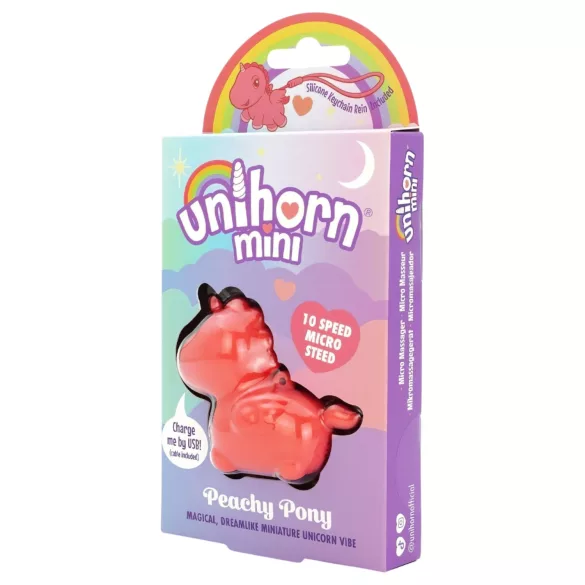 Unihorn - Mini-Klitoris-Vibrator (Pfirsich)