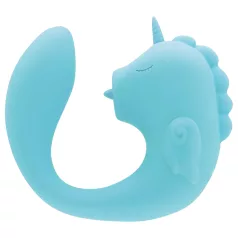 Unihorn C-Horse - G-Punkt- und Klitoris-Vibrator (türkis)