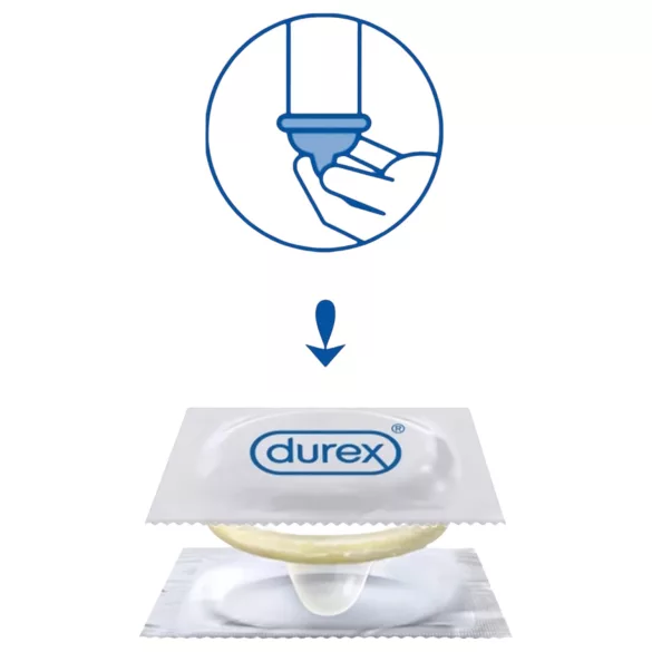 Durex Invisible Dünn - dünnes Kondom (10 Stk)