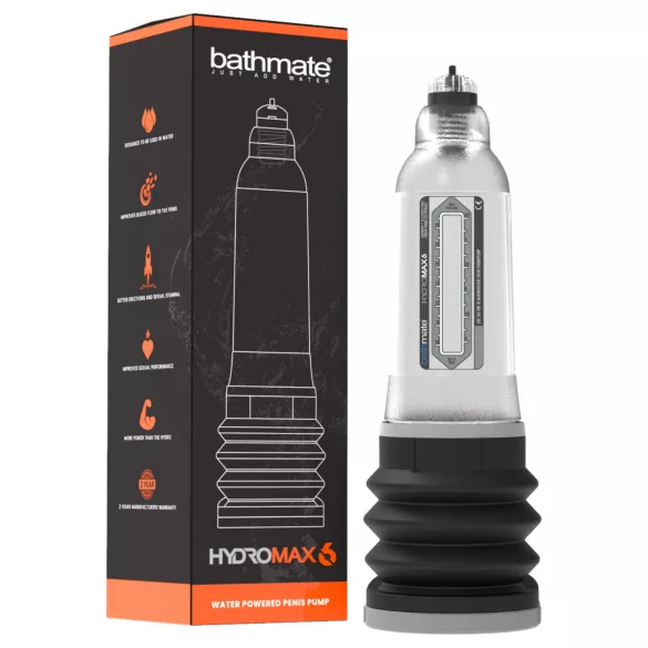 Bathmate Hydromax6 - Hydropumpe (transparent)