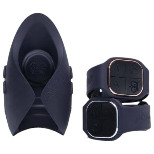 Pulse Duo Lux - Akku, Funk Partner-Vibrator (grau)