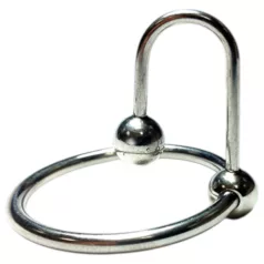Rouge - Kugelförmiger Edelstahl-Dilator (Silber)